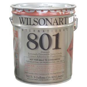 Cemento de contacto Wilsonart Clear # 801 (5 galones)