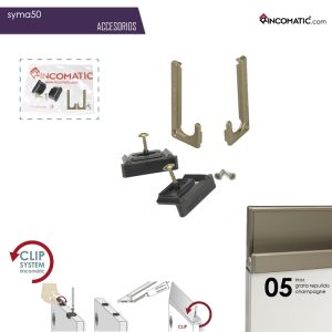 Kit de Accesorios para Syma50 inox mate