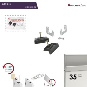 Kit de Accesorios para Syma16 Plata mate