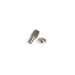 Casquillo con soporte 7x25mm nickel F-0054-0052