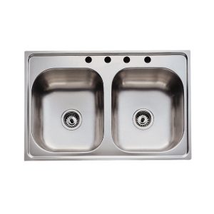 Fregador Teka 2 tinas 4H P-0009-0002