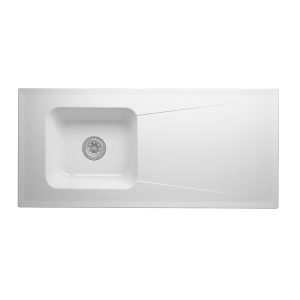Fregador eco 1C Blanco perla P-0009-0501